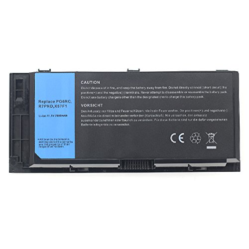 Neu Laptop Akku für DELL Precision M6700 Precision M4700 Precision M6600 Precision M4600 Li-ion 9 Cell 11.1v 7800mAh/87wh 12 Monate Garantie. - 3