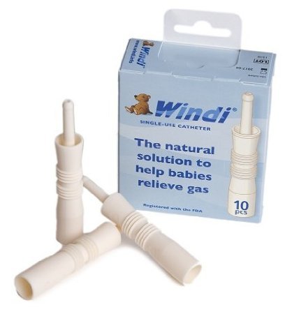 NOSEFRIDA WINDI 10 PCS PACK X SINGLE USE CATHETER TO RELIVE BABY WIND GAS