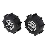 Hochwertige Gummireifen Unbekannt Homyl 2 Stücke Stück Radreifen Räder für Modellautos Gummi Spielzeug FS Monster SUV Auto