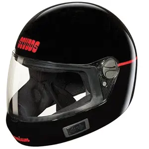Studds Premium VENT Full Face Helmet (Black, L)