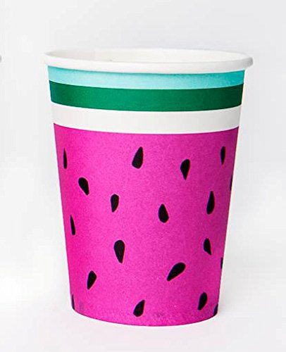 10 Originelle Papier-Becher im Wassermelonen-Design - 4