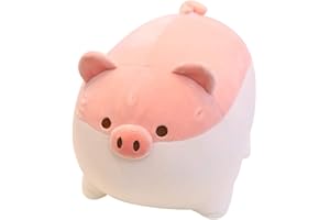 OUKEYI Cuddly Plush Pig Pink Soft Toy Pig Pillow Gifts for Kids/Couples Big Hugging Plush Pillow Stuffed Plush Pillow for Pig (
