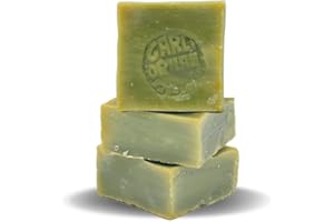 AKSOY 3 Pcs Pure Olive Oil Soap 100% Natural Turkish Bar, Handmade, Cruelty-Free, Vegan, Moisturizing, Suitable for Skin and Hair, Gentle on Sensitive Skin, Eco-Friendly