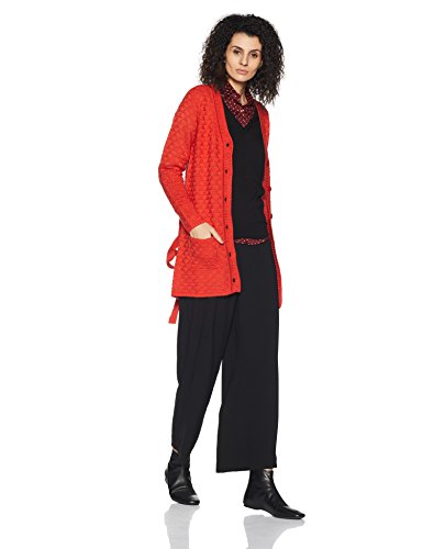 Madame Womens Cardigan (M1570106 029_ORANGE_M) RS.999 (54.00% Off) - Amazon