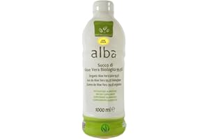Benessence - Succo e polpa di Aloe Vera biologica da bere al 99,9% – 1000 ml