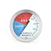 Produktbild fengwen66 Stainless Steel BBQ Barbecue Smoker Grill Thermometer Temperature Gauge(Silver)-hexagonal nut