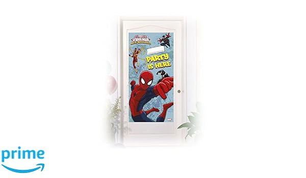 Procos 85145 Door Decoration Ultimate Spider Man Web Warriors