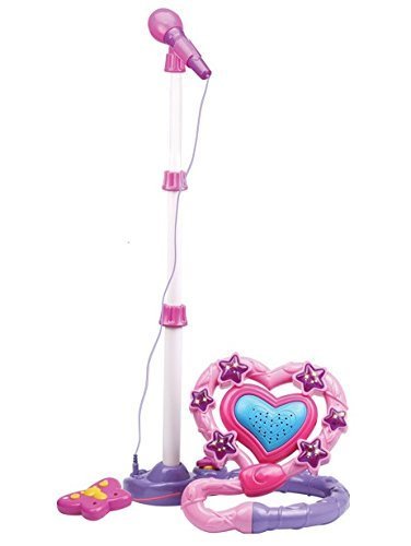 Preisvergleich Produktbild KARAOKE STAR - Profi Mikrofon + Lautsprecher + Fernbedienung für kleine Sänger - Talentförderndes Lernspiel für musikbegeisterte Kinder - Spaßfaktor wie Kroko Doc