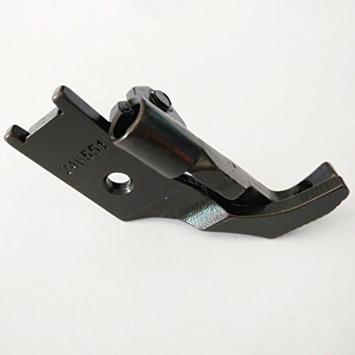 HONEYSEW RIGHT+LEFT TOE ZIPPER WALKING FOOT FOR SINGER 111W CONSEW 206RB,225 JUKI LU562,563