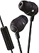 Price comparison product image JVC HAFR37 Marshmallow In-Ear Headphones with Remote and Microphone - Black