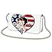 Produktbild Betty Boop Selfie Kinden Damen Mädchen Klein Clutch Umhängetaschen Pochette Freizeit Taschen Geschenk