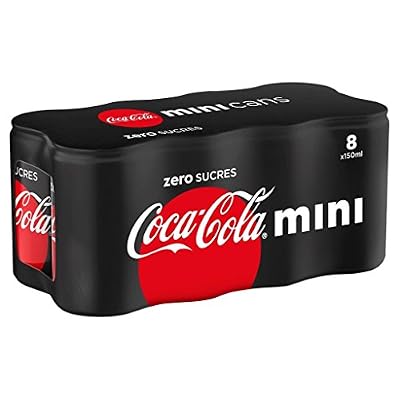 Coca-Cola Zéro Canettes 8 x 15 cl