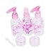 Imported 5Pcs Empty Plastic Beauty Makeup Perfume Atomizer Liquid Lotion Spray Bottles Pink RS.265.00
