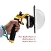 Produktbild Dome poort voor GoPro HERO 4 Hero 3 3 +, GoPro Dome poort onderwaterbehuizing onderwaterbehuizing voor accessoires met triggerpistole en floating Grip Fotografie capuchon