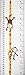 Kids Rule Giraffe And Monkey Plastic Roll-Up Height Measuring Chart. Includes FREE Mini Sharpie Marker Pen, Measures From Birth To Adult. Choice Of 2 Designs