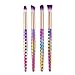 Produktbild Vovotrade  4Pcs bunte Kosmetik Augenbraue Lidschatten Pinsel Make-up Pinsel Sets Kits Tools