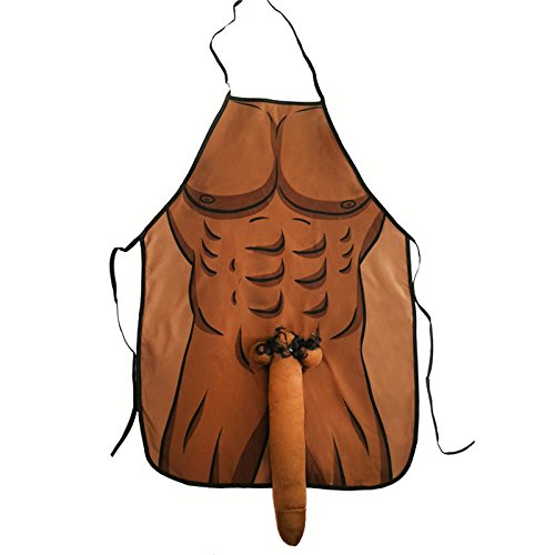 Partilandia Delantal Negro de Whatsapp Accesorio Broma