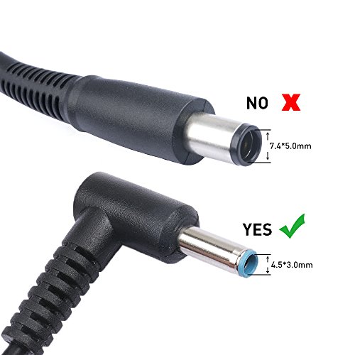 19.5V 3.33A 65W Adapter Netzteil für HP 250 G3, 355 G1, 355 G2 (Alle Models) HP 350 G2,HP Envy Pavilion Touchsmart Sleekbook 11, 14 15 Series, HP Chromebook 14-q010nr 14-q020nr 14-q030nr 14-q070nr Hp Envy Touchsmart 14-k00tx 14-k002tx 14-k047tx 14-n027tx 14-n032tx 15-n018tx 14-n029tx Pavilion Sleekbook 14-b000 693715-001 Ts-e011au Ts 14-k031tx 710412-001 Ultrabook Kompatibel mit P/N: HP PA-1650-34HE 714657-001 714159-001 709985-004 710412-001 AD9043-022G2 inkl. Eu Stromkabel Ladekabel - 3