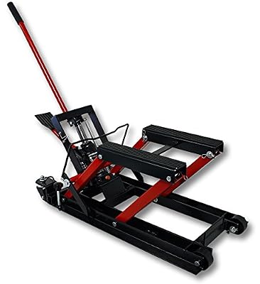WilTec 680kg Pont Élévateur Plateforme Élevatrice Moto Support Montage Levage ATV Quad