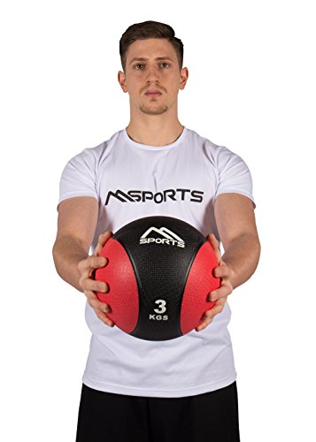 Medizinball 1 – 5 kg – Professionelle Studio-Qualität Gymnastikbälle - 2