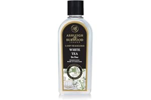Ashleigh & Burwood - Lamp Fragrance Refill - White Tea Scent 1000ml - 40 Hours Burn Time - For The Home & Bathroom - Purify & Cleanse Air - Green Tea With Floral Jasmine