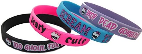 Orion Creations Movie Inspired MH 3 X Pieces Silicone Bracelets ~ New Child Size