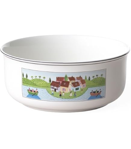 Villeroy & Boch Design Naif Raviera, 16 cm, Porcellana Premium, Bianco/Multicolore