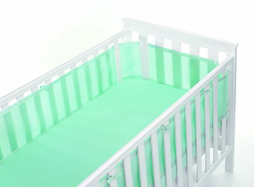 BreathableBaby 4 Sided Cot Mesh Liner (Aqua)