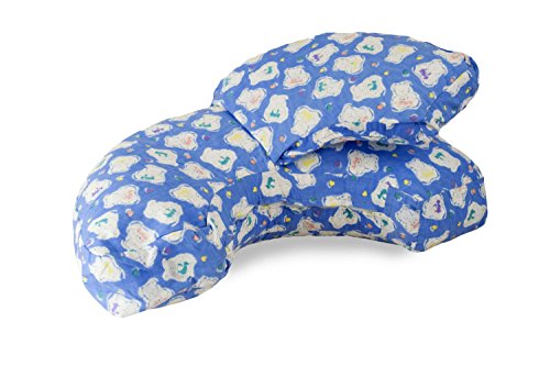 Inflatable Breastfeeding Pillow - Blue