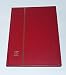 Produktbild 'Leuchtturm Briefmarkenalbum DIN A4, 32 schwarze Seiten, non-padded, rot