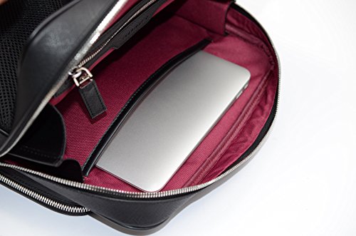 INSPIRATIO – Luxuriöser Rucksack | Extrem hochwertig verarbeitet | Backpack als Laptop oder Akten-Tasche für Business und Büro, Sport-Bag oder im Hand-Gepäck | Unisex-Design für Damen & Herren - 8