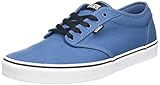 Material suave Vans Mn Atwood, Zapatillas para Hombre, Azul (Canvas Blue Ashes/White), 39 EU