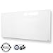 Produktbild VASNER Citara Glas Infrarotheizung 900 Watt weiß 62x122cm, Wandmontage mit Sicherheitshalterung und Sicherheitsglas, Glasheizung Flächenheizung Elektroheizung