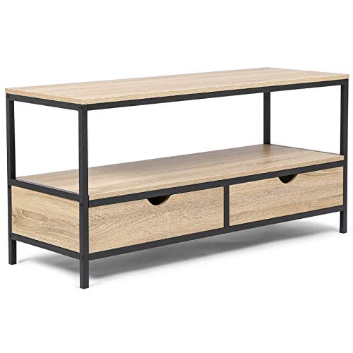 IDMarket - Meuble TV DETROIT design industriel