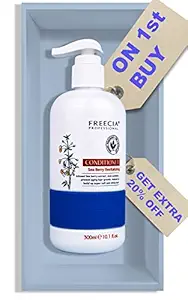 Freecia Professional sea berry conditioner for dry and frizzy hair with revital properties / anti-dandruff / nourishment / anti- curly frizzy & fine hair for unisex conditioners for all hair type
