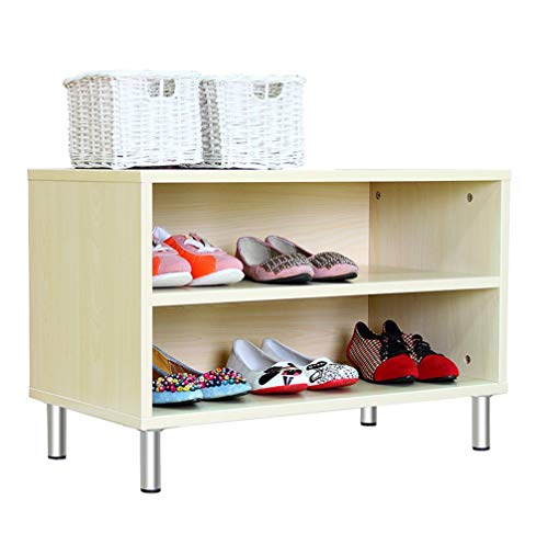 Ainiyf Schuhregal Bank Double Layer Schrank Schuh Organizer