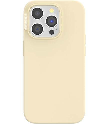 PopSockets PopCase Met Een Magnetische Ring - Telefoonhoesje Met Telefoonbutton Compatibel Met Apple Iphone 14 Pro Max Blauw Opalecent