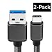 Produktbild Samsung Galaxy Note 8 USB C Kabel, CeeOne Super Speed USB Typ C 3.1 Ladekabel für Samsung Galaxy Note 8 / S9 / S9 Plus / S8 / S8 Plus / A5 2017 / A3 2017, Nokia 8, Google Pixel / Pixel 2, Nexus 6P / 5X, Huawei P10 / Mate 10 / Honor 9, HTC 10 / U11, OnePlus 3 / 5 / 5T und weitere (3.3ft / 1m, Schwarz)