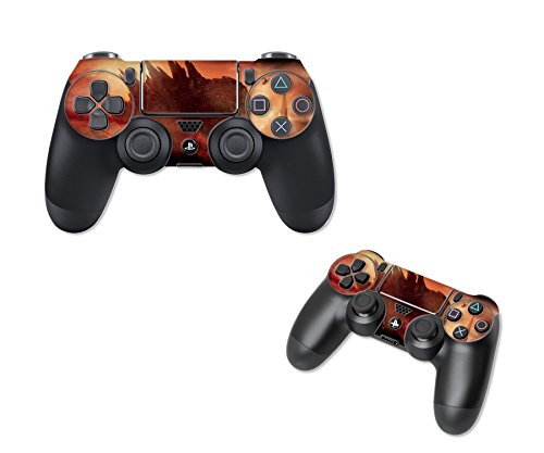 Gadgets Wrap Printed Godzilla Theme Skin For Ps4 Controller Set
