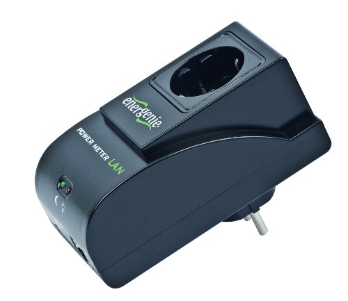 Gembird EGM-PWM-LAN Energieverbrauch-Messgerät Adapter schwarz