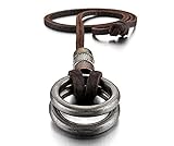❤️ Zustand: Neu; Material: Leder; Schmuckfarbe: Silber