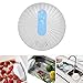 Produktbild Mini Ultraschall Waschmaschine USB Tragbarer Ultraschallreiniger Maschine Reise High Pressure Wave Dishwasher für Schmuck, Obst, Gemüse 2019 New VNEIRW (Blau)