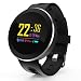 Produktbild Romsion Fashion Bluetooth Smart Watch Herzfrequenz Sauerstoff Blutdruck Sport Fitness Tracker (schwarz)