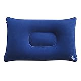 Resistente al deslizamiento: la parte trasera de la almohada está hecha de material antideslizante para evitar resbalones por lo que se mantiene aquí mientras descansas. Siempre garantiza que usted tiene una buena noche de sueño. Combina bien con el sueño inflable al aire.