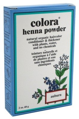 Colora Henna Powder Hair Color Auburn 2oz (3 Pack)