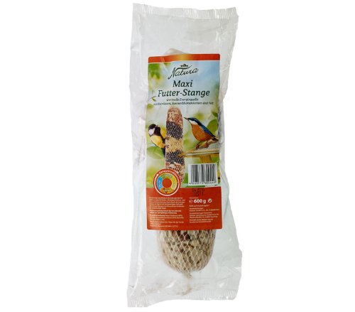 Dehner Natura Wildvogelfutter, Maxi-Futterstange, 3 x 600 g (1.8 kg) - 2