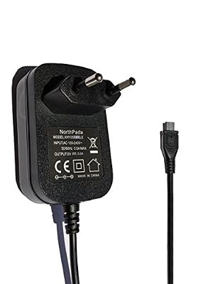 NorthPada CE Alimentation Chargeur 5V 3A / 3000mA Alimentation Micro USB pour Raspberry Pi 3 Model B / Raspberry Pi 2 Model B