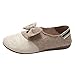 Produktbild Freizeitschuhe Damen Turnschuhe Atmungsaktiv Sportschuhe Slipper Laufschuhe Outdoor Bowknot Mokassins Einzelne Schuhe Flandell Frauen Sommer Flache Schuhe,ABsoar