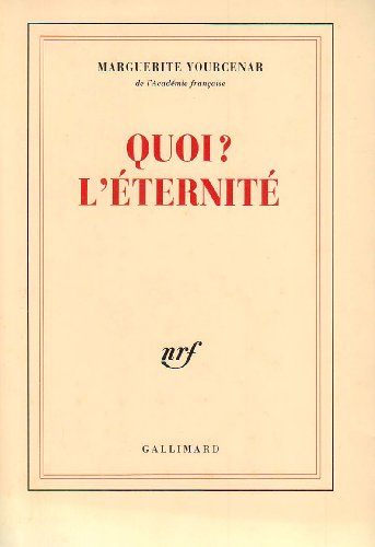 couverture de : Quoi ? l'éternité