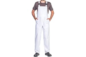 MAZALAT WORK WEAR Work Bib and Brace Overalls, Overalls Men, Bib and Brace Dungarees Mens, Made in EU, Mazalat Protective Coverall, S -3XL Size - Made in EU - Work Trousers for Man, Lots of Colors